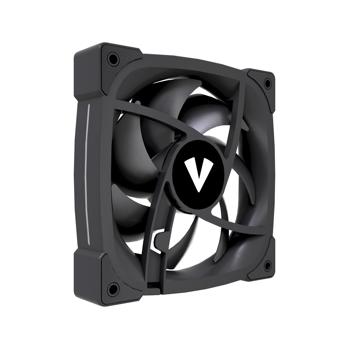 VIDA STEALTH REVERSE BLK ARGB FAN 120MM Computer case 12 cm Black 1 pc(s)