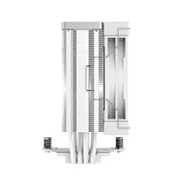 DeepCool AK400 WH Fan CPU Cooler, Universal Socket, High Performance 120mm Silent Hydro Bearing PWM White Fan, 1850RPM, 4 Heat Pipes, Unique Matrix Fin Design, White Version, Intel LGA 1700 Bracket Included