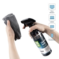ColorWay Large Electronics Kit Includes 550ml Cleaning Liquid, 1 x Microfiber Cloth & 1 x Glass Cloth