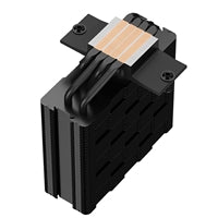 DeepCool AG400 Black ARGB V2 CPU Air Cooler, 120mm PWM Fan, 4 Direct Touch Heat Pipes, Addressable RGB, LGA1851/1700/1200, AM5/AM4 Compatible, High-Performance Single Tower Cooler