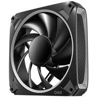 Antec Orbit 120 ARGB 120 mm PWM Fan Triple Pack - 120 mm x 28 mm, Fluid Dynamic Bearing, 200-2000 RPM, 66.72 CFM, aRGB Lighting, Anti-Vibration Pads