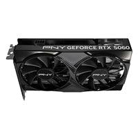PNY NVIDIA GeForce RTX 5060 8GB GDDR7 Graphics Card, 3840 CUDA Cores, 2280 MHz Core Clock, Dual Fan, 3x DisplayPorts / 1x HDMI Port