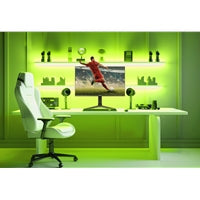piXL CM27G7 27 Inch 100Hz QHD IPS Gaming Monitor with AMD FreeSync & Nvidia G-Sync, 1ms Response Time, DisplayPort, HDMI, USB-A, VESA Mount, RGB Lighting, VESA Mount & Height Adjust