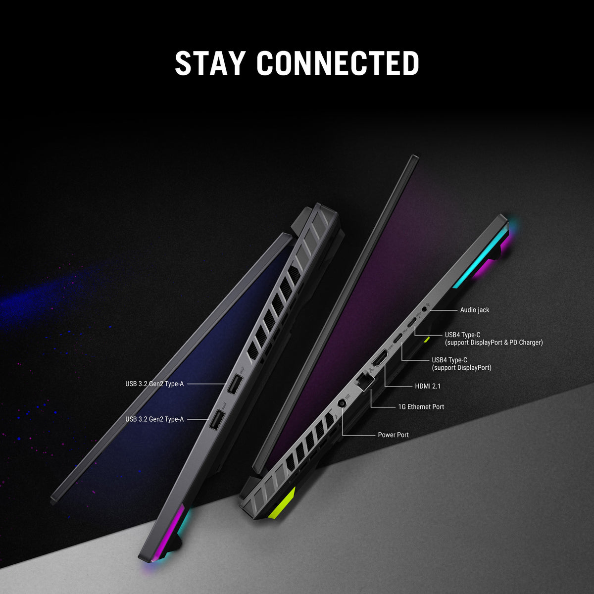 ASUS ROG Strix G16 G614PM-RV065W AMD Ryzen™ 9 8940HX Laptop 40.6 cm (16") WUXGA 16 GB DDR5-SDRAM 1 TB SSD NVIDIA GeForce RTX 5060 Wi-Fi 6E (802.11ax) Windows 11 Home Black, Grey