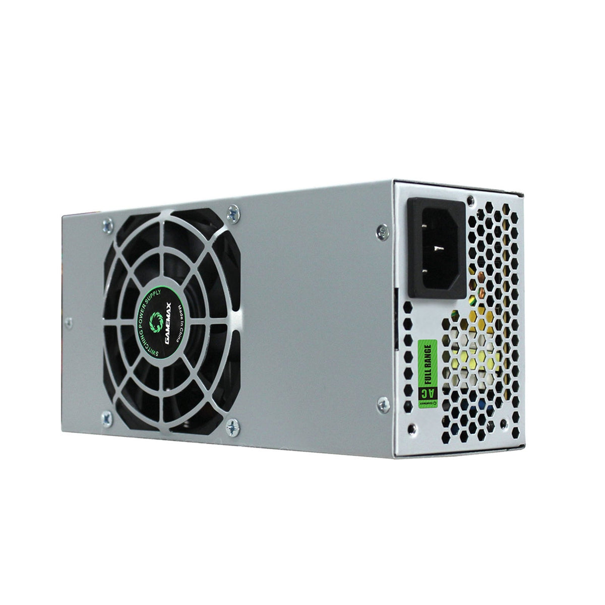 GameMax GT-300W 300W TFX Power Supply for Small Form Factor PCs, 80 Plus Bronze Efficient PSU with Quiet 80mm Cooling Fan and Active PFC, Ideal Replacement PSU for Slim Desktop Systems