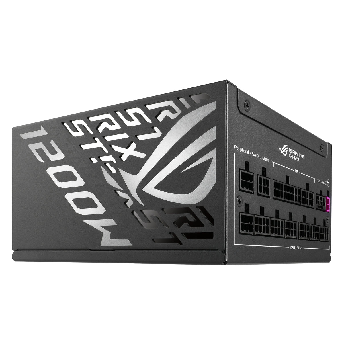 ASUS ROG -STRIX-1200P-GAMING-E power supply unit 1200 W 20+4 pin ATX ATX Black, Multicolour