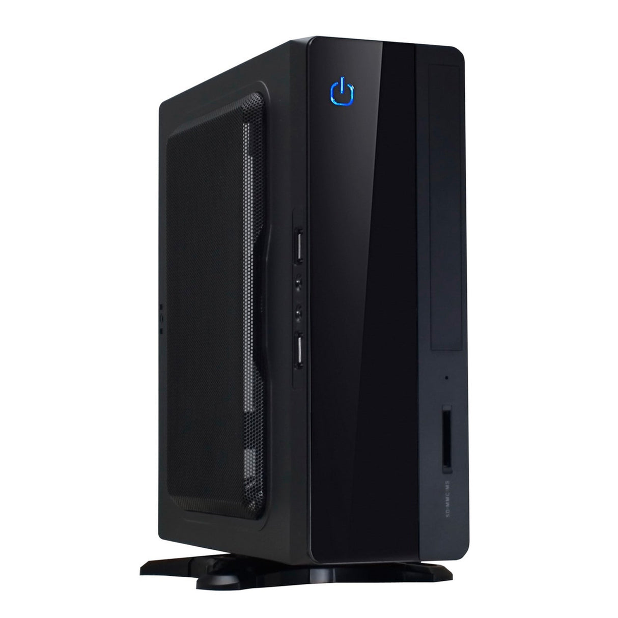 CIT MTX-007B Mini ITX Case 180W PSU Black Interior VESA Mountable