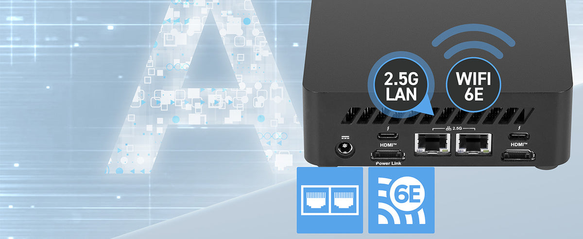 MSI Cubi NUC AI 1UMG Intel Core Ultra 7 155H (14th Gen - Core Ultra Series 1), Barebone, NUC, SFF, Mini Computer, HTPC, (NO RAM, NO Storage, NO OS), Intel Graphics/DDR5/Dual ThunderBolt 4/Dual HDMI/Dual LAN/WiFi 6E/BT 5.3/VESA - NUC AI 1UMG i7 155H BB