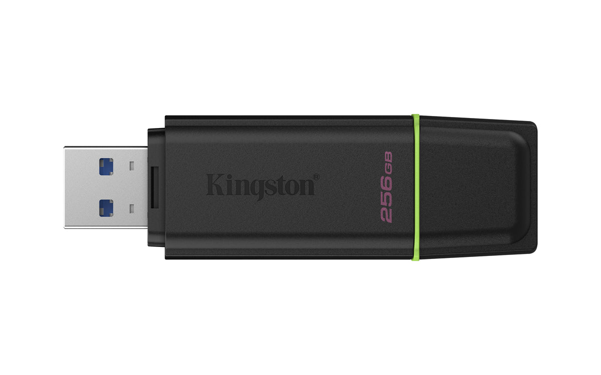 Kingston Technology DataTraveler 256GB Portable USB 3.2 Gen 1 Exodia Black/Green