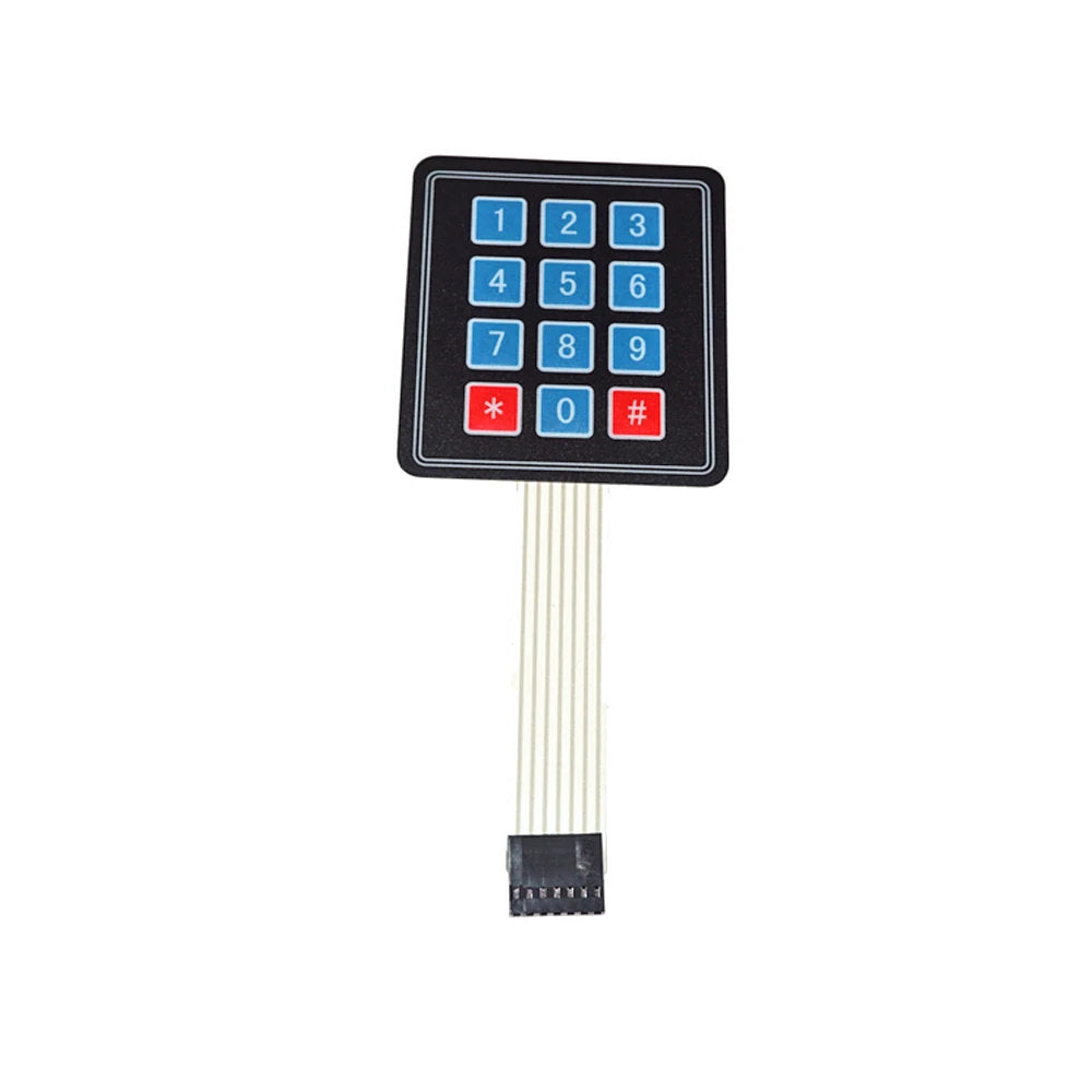 3x4 Membrane Keypad