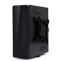 CIT MTX-007B Mini ITX Case 180W PSU Black Interior VESA Mountable