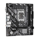 ASRock H610M-HVS/M.2 R2.0 Super Alloy Intel 1700 Socket Motherboard, Micro-ATX, 2x DDR4 Slots, 1x M.2 Socket, GbE LAN, 1x D-Sub / 1x HDMI Port