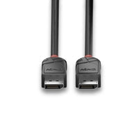 Lindy 36493 3m DisplayPort (M) 1.2 Black Line 4096x2160@60Hz Cable - Black