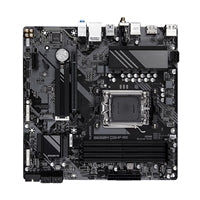 Gigabyte B650M D3HP AX Ultra Durable AMD AM5 Socket Motherboard, Micro-ATX, 4x DDR5 Slots, 2x M.2 Sockets, 2.5GbE LAN, Wi-Fi 6E, 2x DisplayPorts / 1x HDMI Port