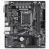 Gigabyte H610M H V3 DDR4 Ultra Durable Intel 1700 Socket Motherboard, Micro-ATX, 2x DDR4 Slots, 1x M.2 Socket, GbE LAN, 1x D-Sub / 1x HDMI Port