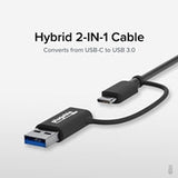 Plugable USBC-E2500 USB-A/USB-C to 2.5GbE Gigabit Ethernet Adapter