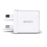 LINDY 73427 65W USB Type C GaN Charger UK Plug