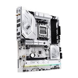 ASRock X870 STEEL LEGEND WIFI AMD AM5 Socket Motherboard, ATX, 4x DDR5 Slots, 3x M.2 Sockets, Fitted I/O Shield, 2.5GbE LAN, Wi-Fi 7, 1x HDMI Port / 2x USB-C (USB4)