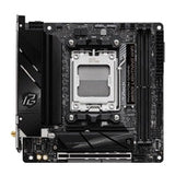 ASRock B650I LIGHTNING WIFI AMD AM5 Socket Motherboard, Mini-ITX, 2x DDR5 Slots, 2x M.2 Socket, Fitted I/O Shield, 2.5GbE LAN, Wi-Fi 6E, 1x HDMI Port