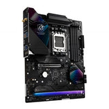 ASRock B850 Riptide WiFi PHANTOM GAMING AMD AM5 Socket Motherboard, ATX, 4x DDR5 Slots, 4x M.2 Sockets, Fitted I/O Shield, 2.5GbE LAN, Wi-Fi 7, 1x HDMI Port