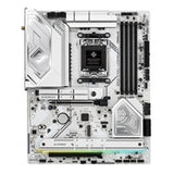 ASRock B850 Steel Legend WiFi AMD AM5 Socket Motherboard, ATX, 4x DDR5 Slots, 4x M.2 Sockets, Fitted I/O Shield, 2.5GbE LAN, Wi-Fi 7, 1x HDMI Port