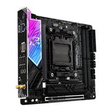 ASRock B850I Lightning WiFi PHANTOM GAMING AMD AM5 Socket Motherboard, Mini-ITX, 2x DDR5 Slots, 2x M.2 Sockets, Fitted I/O Shield, 2.5GbE LAN, Wi-Fi 6E, 1x HDMI Port / 1x USB-C