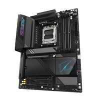 Gigabyte X870E AORUS PRO AMD AM5 Socket Motherboard, ATX, 4x DDR5 Slots, 4x M.2 Sockets, Fitted I/O Shield, 2.5GbE LAN, Wi-Fi 7, 1x HDMI Port / 2x USB-C (USB4)
