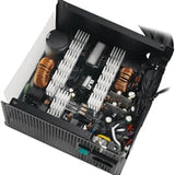 DeepCool PL650D 650W 80 Plus Bronze Power Supply with 120mm Hydro-Bearing Fan, ATX3.1 & PCIe 5.0 Support, Non-Modular Design PSU