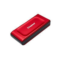 Kingston XS1000 Red (SXS1000R/1000G) 1TB Portable External SSD, Read 1050MB/s, Write 1000MB/s, USB 3.2 Gen 2, 5 Year Warranty