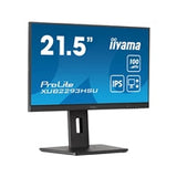 iiyama PROLITE XUB2293HSU-B7 22 inch IPS Monitor, Full HD, 1ms, USB Hub, HDMI, DisplayPort, Freesync, 100Hz, Speakers, Black, Internal PSU, VESA, Height Adjustable, Pivot