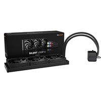 be quiet! Silent Loop 3 420mm All-in-One Liquid CPU Cooler, ARGB Lighting, Silent Wings 4 Fans, 3-Chamber Pump, High-Performance Cooling for Intel & AMD CPUs