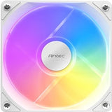 Antec Vortex Lum 360 ARGB White CPU Liquid Cooler - Intel & AMD Compatible, 3 x 120mm ARGB Fans, Suspended Spiral Pump Head, Enhanced Cooling Performance
