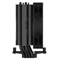 DeepCool AG400 Black ARGB V2 CPU Air Cooler, 120mm PWM Fan, 4 Direct Touch Heat Pipes, Addressable RGB, LGA1851/1700/1200, AM5/AM4 Compatible, High-Performance Single Tower Cooler