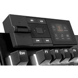 Be Quiet! Dark Mount Silent Linear Modular ARGB Gaming Keyboard with 8 Customisable Display Keys, Silent Linear Orange Switches, Detachable Numpad & Stream Dock