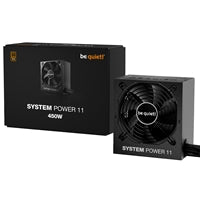 be quiet! System Power 11 450W is ATX 3.1 compliant and PCIe 5.1 compatible, 5-year manufacturer's warranty