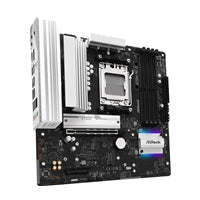 ASRock A620AM PRO RS AMD Socket AM5 Motherboard, 4x DDR5 Slots, 3x M.2 Socket, 2.5GbE LAN, 1x HDMI Port/ 1x DisplayPort 