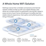 Mercusys Halo H60X AX1500 Whole Home Mesh Wi-Fi 6 System (3 Pack)