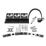 be quiet! Pure Loop 3 LX Liquid CPU Cooler, Universal Socket, 360mm Radiator, 3 x Light  Wings LX PWM High Speed, Stylish ARGB cooling block featuring 10 included lighting foils, 3-year manufacurer's warranty.