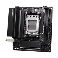 ASRock A620AI WIFI AMD AM5 Socket Motherboard, Mini-ITX, 2x DDR5 Slots, 2x M.2 Socket, 2.5GbE LAN, Wi-Fi 6E, 1x HDMI Port
