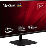 Viewsonic VA2432-H-2 24 Inch IPS Frameless Monitor,  Full HD, LED, Widescreen, 100Hz, 1ms, VGA, HDMI, VESA