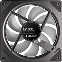 Antec Vision 120mm Reverse ARGB - 3 PK, Black, Up to 1500RPM, 37.2CFM Airflow, 27.5dB Max, 4-pin ARGB 3-pin 