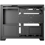 Antec FLUX M Mini Tower PC Case - Tempered Glass, Steel/Plastic, 6 PWM Fans, USB-C, Micro-ATX/ITX Compatibility