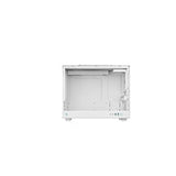 DeepCool CH160 PLUS Micro-ATX Mini Tower PC Case, Tempered Glass, Mesh Airflow Design, 240mm Radiator Support, USB-C & USB 3.0 Front I/O, GPU up to 342mm, White