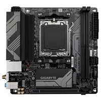 Gigabyte A620I AX (rev. 1.0) AMD AM5 Socket Motherboard, Mini-ITX, 2x DDR5 Slots, 1x M.2 Socket, 2.5GbE LAN, Wi-Fi 6E, 1 x DisplayPort / 1x HDMI Port