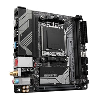 Gigabyte A620I AX (rev. 1.0) AMD AM5 Socket Motherboard, Mini-ITX, 2x DDR5 Slots, 1x M.2 Socket, 2.5GbE LAN, Wi-Fi 6E, 1 x DisplayPort / 1x HDMI Port