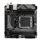 Gigabyte A620I AX (rev. 1.0) AMD AM5 Socket Motherboard, Mini-ITX, 2x DDR5 Slots, 1x M.2 Socket, 2.5GbE LAN, Wi-Fi 6E, 1 x DisplayPort / 1x HDMI Port