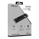 PNY CS1030 (M280CS1030-250-RB) 250GB SSD, PCIe Gen3 x4 Interface,Max Read 2500MB/s, MaxWrite 1100MB/s, 5 Year Limited Warranty