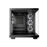 be quiet! Light Base 500 LX BGW85 Mid-Tower Case, Tempered Glass, 4 x ARGB Light Wings LX Fans, High Airflow ATX Case, USB-C 10Gbps, 400mm GPU Support, Vertical GPU Mount, Black