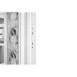 be quiet! Light Base 500 LX BGW86 White Mid-Tower Case, Tempered Glass, 4x ARGB Light Wings LX Fans, High Airflow ATX Case, USB-C 10 Gbps, 400 mm GPU Support, Vertical GPU Mount