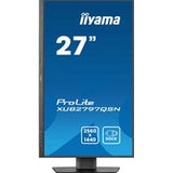 iiyama ProLite XUB2797QSN-B2 27" QHD IPS technology panel with USB-C dock and RJ45 (LAN), 1ms, USB Hubx4, HDMI, DisplayPort, Freesync, 100Hz, Speakers, Black, ACR, Internal PSU, VESA